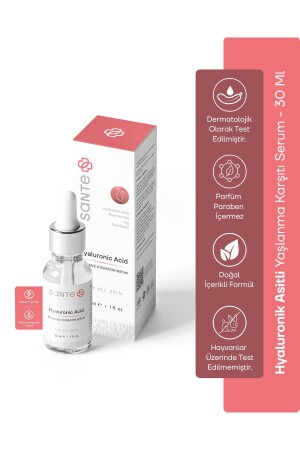MNZ- ترطيب التدفقات التدفقية إعادة تنشيط حمض هيلورونيك سيروم 30 ML SP31 - SantePlus