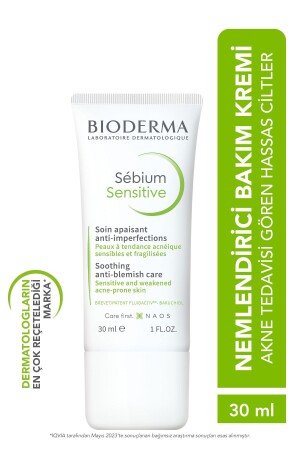 كريم رعاية حساس من سيبيم MNZ للمشعرين بالثدي 30ml 3401360106994 - Bioderma