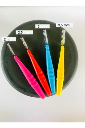 MNZ- العين المزق للامينات ورفع فرشاة 4 مختلفة الحجم 4 ألوان - Dfcosmetics