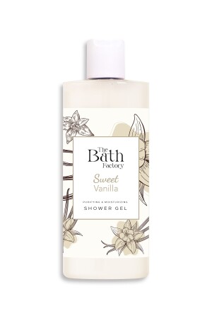 MNZ - مرطبة وتغذية فانيلا طعم غيل الاستحمام 400 مل - The Bath Factory