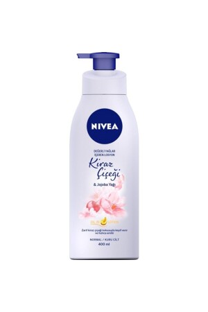 مادة ترطيب الجسم من MNZ تحتوي على زيوت باهظة الثمن 400 مللي زيت زهرة الكرز و زيت جوجوبا - Nivea