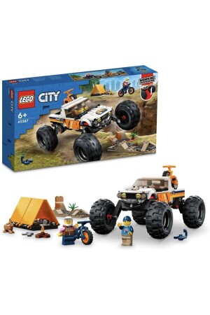 مدينة MNZ-® 4x4 خارج الطريق المغامرات 60387 - مجموعة بناء للأطفال من سن 6 فصاعدا (252 قطعة) - Lego