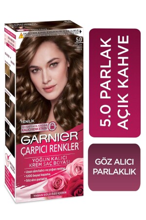 ملون الشعر من نوع MNZ - 5 ألوان مذهلة. 0 براون خفيف 3600541136977 - Garnier