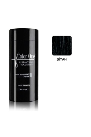 مسحوق الشعر الأسود من MNZ 50 جرام مجانا من الصبغة العضوية لا تتلوث - Color One Hair Powder