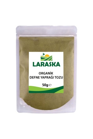 MNZ- عضوية خليج ورق مسحوق 50 غرام - Laraska Organik