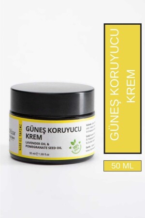 مكعب شمسي طبيعي من نوع MNZ 50 ml Uva Uvb Spf 50 حماية عالية ضد البقع الرعاية الترطيبية المعتمدة على الماء كريم طبيعي منتج الرع - naturamisse