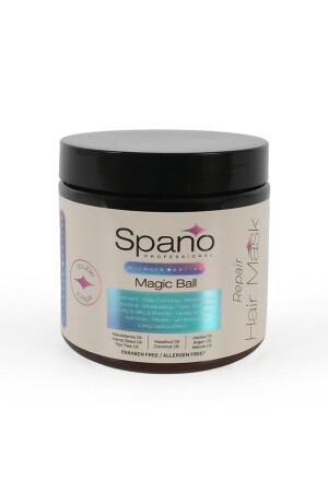 إصلاح قناع الشعر MNZ 500 مل SPN008 - Spano Professional