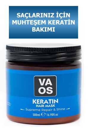 قناع الشعر الكيراتين من طراز MNZ 500ml K500ml - VAOS