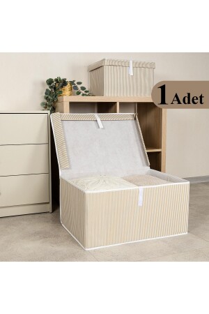 MNZ-متعدد الأغراض منظمة منظمة صندوق ماكسيه براون 50*40*30cm - Pazar Kapısı