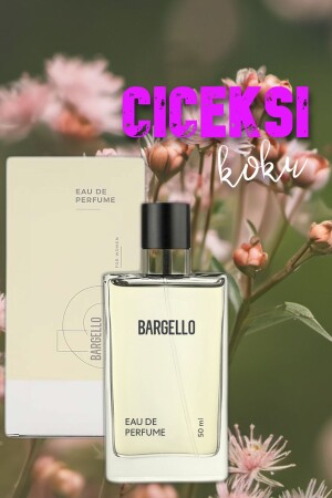 عطر نسائي مزخرف من الزهور MNZ 50ml Edp Ç-(440) - Bargello