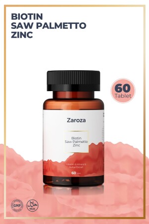 فيتامين MNZ- الشعر 60 حبوب - Zaroza