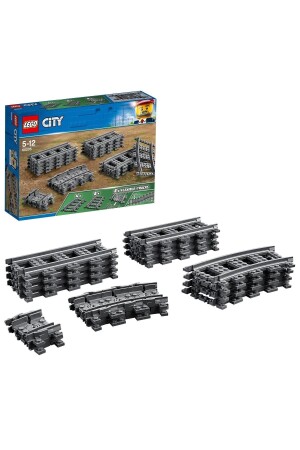 MNZ-® سيتي ريلز 60205 - مجموعة بناء الألعاب للأطفال (20 قطعة) U297724 - LEGO