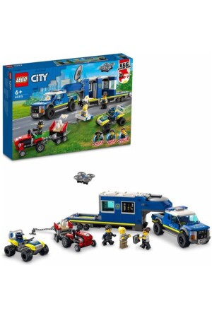 MNZ-® شرطة المدينة شاحنة قيادة متنقلة 60315 مجموعة بناء (436 قطعة) RS-L-60315 - LEGO