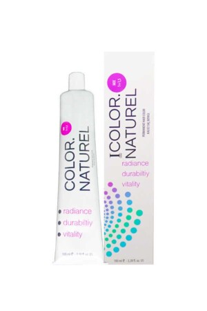 ملون MNZ طبيعي دائم 7. 00 لون شعر 100 مل ICO0029 - ICOLOR NATURAL