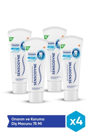 MNZ- إصلاح وحماية 75 مل معجون أسنان 4 حزمة - Sensodyne
