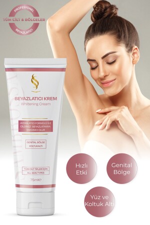 كريم تبييض MNZ مع تأثير تبهير و تبهير في الوجه والجهاز التناسلي والذراع 75ml S. K. 004. - Sambrossa