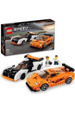 بطولة السرعة من طراز MNZ 76918 ماكليرن سولوس جي تي و ماكليرن ف1 ليم (581 PIECES) - Lego