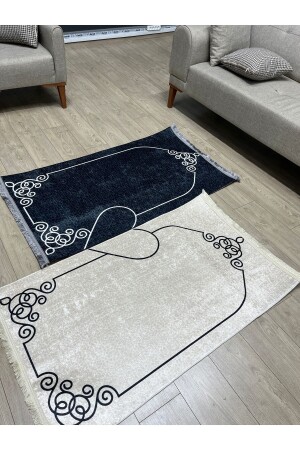 مقعد صلاة زوجين من قلوب MNZ الطباعة الرقمية مقعد صلاة 80 × 130 - NEVA HOME
