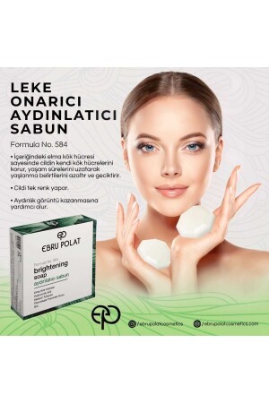 صابون بيضاء الخلايا الجذعية من التفاح MNZ 80 غر 4040 - Ebru Polat
