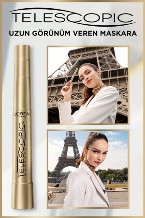 MNZ-أصل جديدة التلسكوبية ماسكارا 8ml التلسكوبية - L'oreal Paris