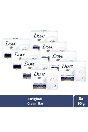 مكنسة كريم جمال MNZ صابون جمال صلب أصلي مع تأثير رطوبائي 90 G. UNI. 3104 - Dove
