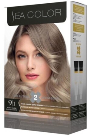 ملون الشعر من طراز MNZ 9-1 - Sea Color
