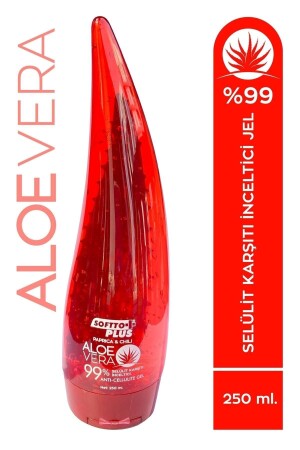 جيل التنحير من MNZ- Aloe Vera مضاد للخلايا 250 مل - Softto Plus