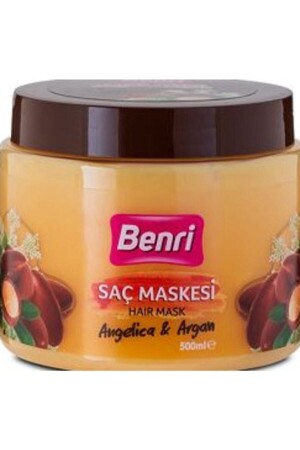 قناع الشعر من طراز MNZ (Angelica & Argan) 500 مل - Benri