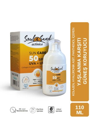 MNZ- Anti- Aging Actinica Spf 50 كريم الشمس 110 مل 8680407133765 - Soul N Sand