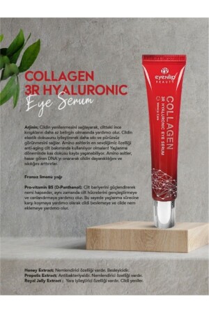 مادة MNZ- Anti- wrinkle eye serum مع 3r هيلورونيك 25 ml COLLAGEN3R - Eyenlip Beauty