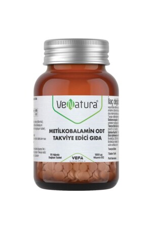 MNZ- B12 ميثيلكوبالامين Odt مكملات غذائية 90 حبوب - Venatura