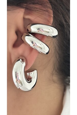 مقعد الأذن من الأنابيب المغطاة بالفضة من MNZ - Vi Store
