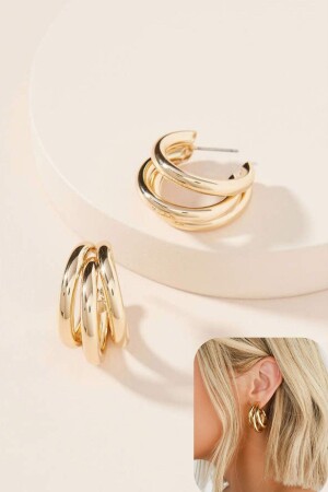 أرقام الأذن للنساء من طراز MNZ - Diloshtrend Design