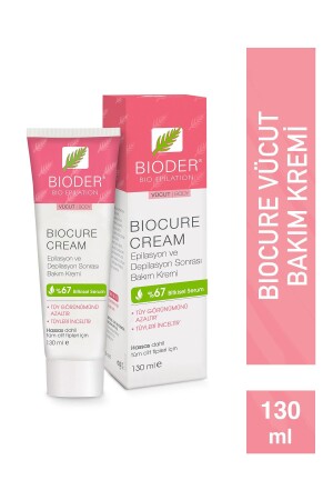 كريم MNZ- Biocure 130 مل كريم تقليل الشعر لمنطقة الجسم - Bioder