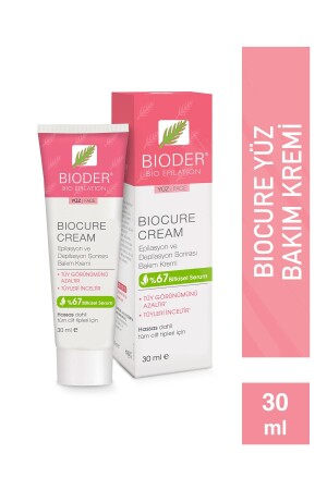 كريم تقليل الشعر في الوجه من MNZ- Biocure 30ml - Bioder