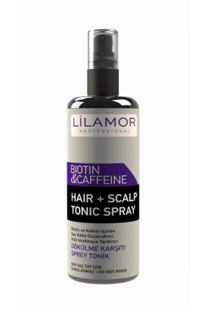 MNZ- Biotin& Caffeine مضاد للشعر رش طون 250 مل - Lilamor