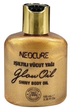MNZ- Bronze Shining Body Glitter Care Oil 100 مل - Neocure