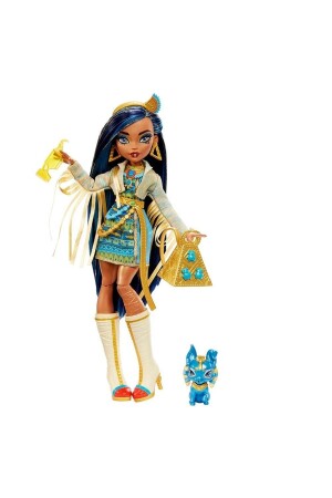 الدمى من شخصية MNZ-الرائدة Cleo De Nile HHK54 - MONSTER HIGH