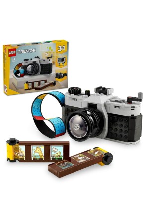 كاميرا ريترو من نوع MNZ-® Creator 31147 - مجموعة بناء للأطفال من سن 8 فصاعداً (261 قطعة) - Lego