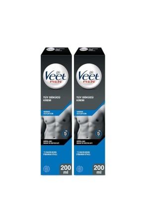 كريم MNZ- Depilatory للرجال، جلد حساس 200 مل - Veet