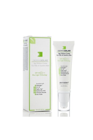 MNZ- Dermasolar® جلد زيتي وحساس (لجلد زيتي وحساس) بدون لون 50ml 8683249452254 - Dermabien