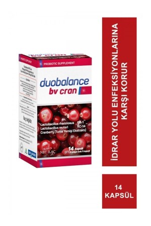 MNZ- Duobalance Bv Cran 14 كبسولات - Nbt İlaç
