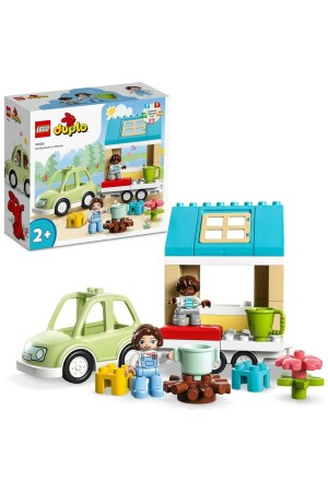 MNZ-® DUPLO® كرسية متحركة المدينة منزل عائلية 10986 - مجموعة مبنى الألعاب الإبداعية (31 قطعة) - Lego
