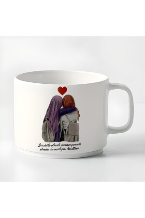 كوب قهوة تركية مزدوجة من MNZ و Espresso Bff كوب كوب كوب صديق - Hobishop