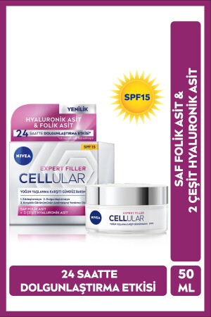ملء MNZ- Expert ملء مكثف لمكافحة الشيخوخة Spp30 50ml ملء Nivea - NIVEA