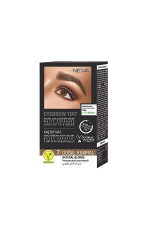 مجموعة من الـ MNZ- eyebrow Tinting Set 7 برونيت طبيعية 100% نباتية - Neva