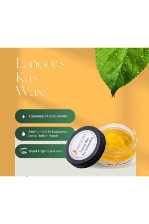 مُصمم مُحوّل العينين من MNZ - تغذية وتحديث الشمع (EYEBROW WAX) - Lancor's