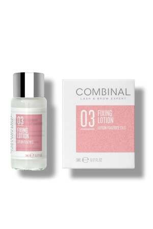 حل رفع الشعر من قبل MNZ- Eyelash رقم 3 تحديد 5ml - Combinal