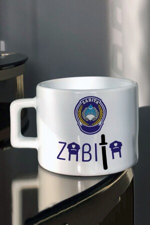MNZ-تصميم مهني خاصة مصوّر كوب شاي-كافي لموظفي الشرطة EZ-ÇF-0158 - Hediyexpres