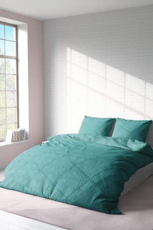 مجموعة غطاء غطاء مزدوج من الذهب من MNZ - F857 الخضراء - FAVORA